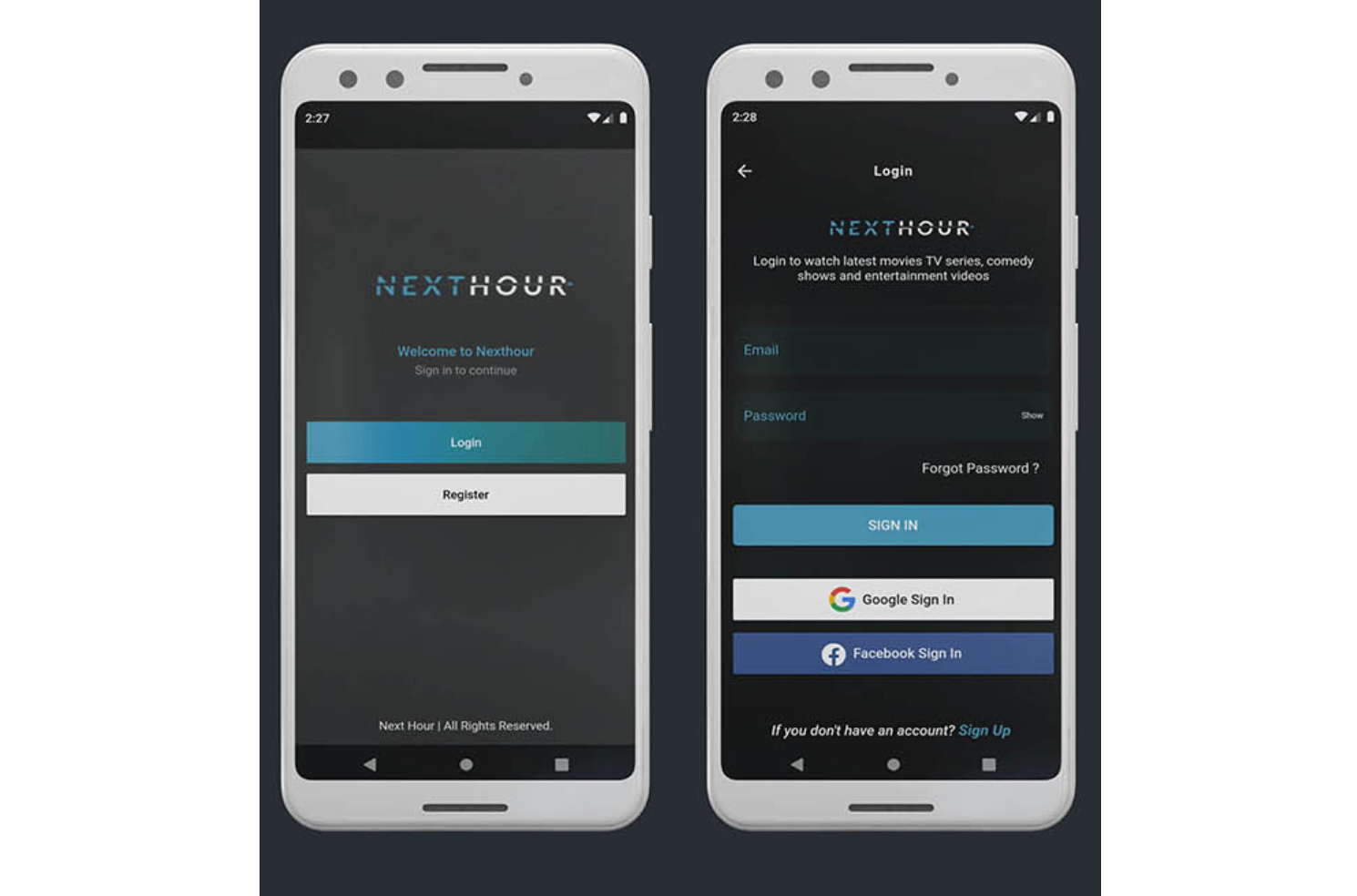 Next Hour v6.3 - Movie Tv Show & Video Subscription Portal Cms Web and Mobile App
